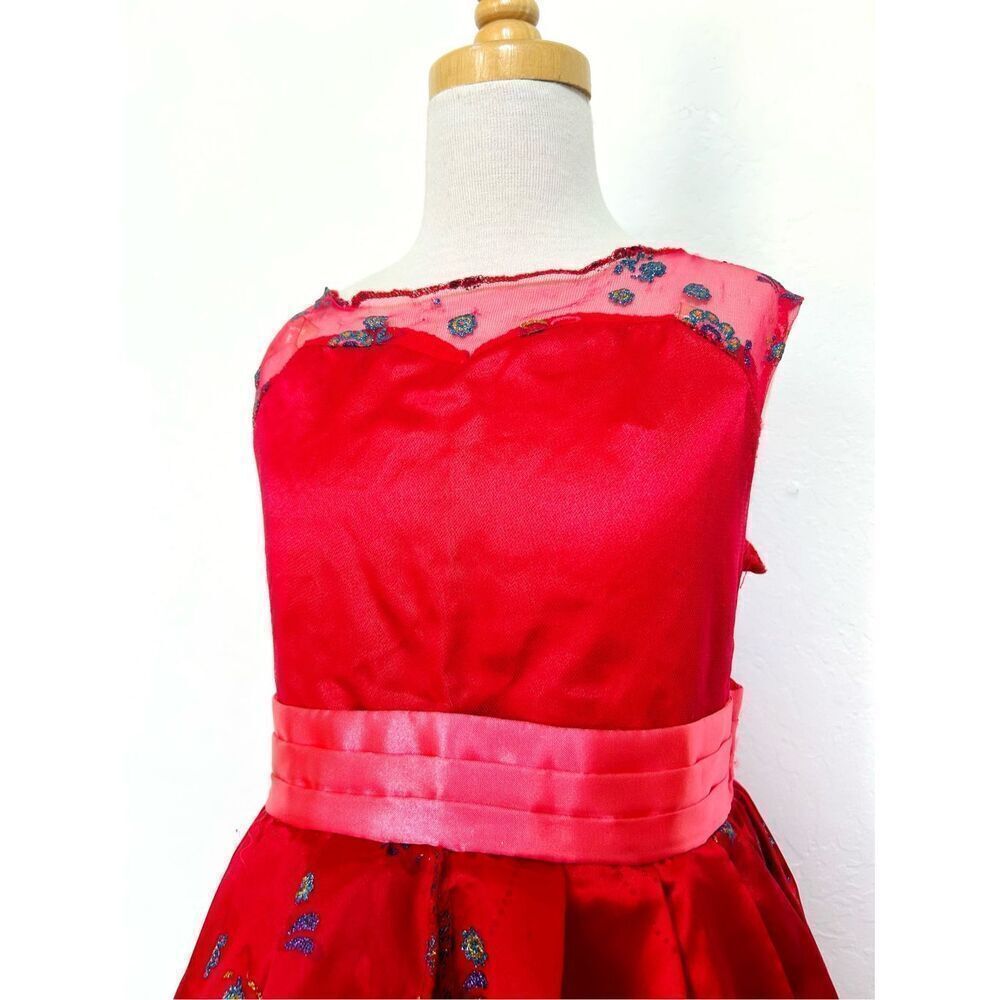 Disney Girls 4-6x Elana of Avalor Dress Halloween Costume - Picture 6 of 10